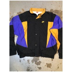 Retro Purple & Black Nike Windbreaker
